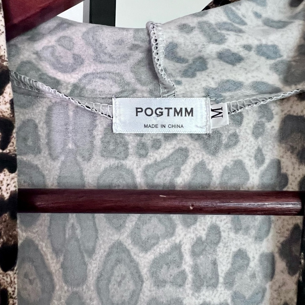 POGTMM Leopard Print Top - Picture 2 of 4